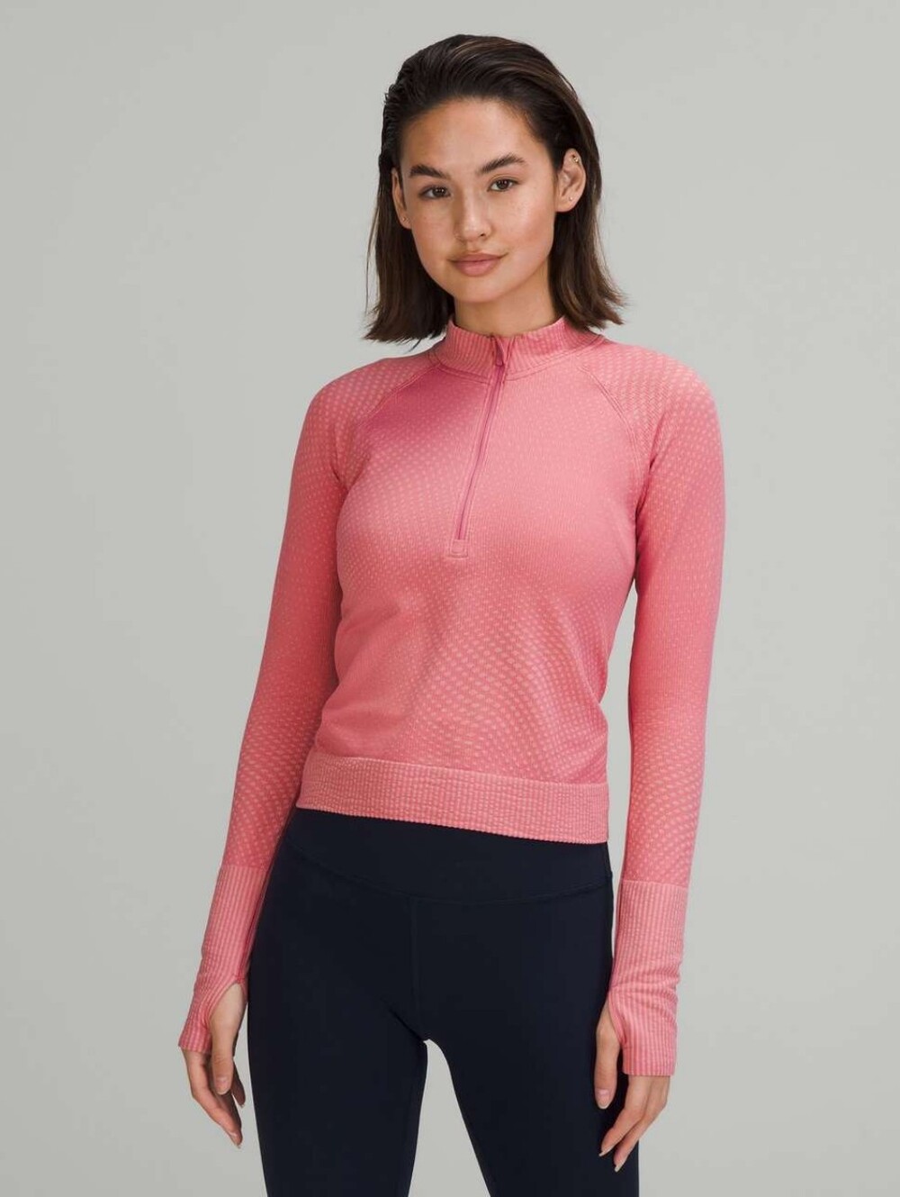 Lululemon Rest Less Cropped Half-Zip